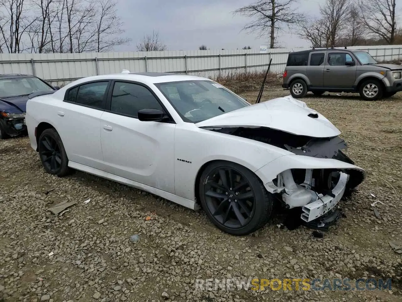 4 Photograph of a damaged car 2C3CDXCT9NH143326 DODGE CHARGER 2022