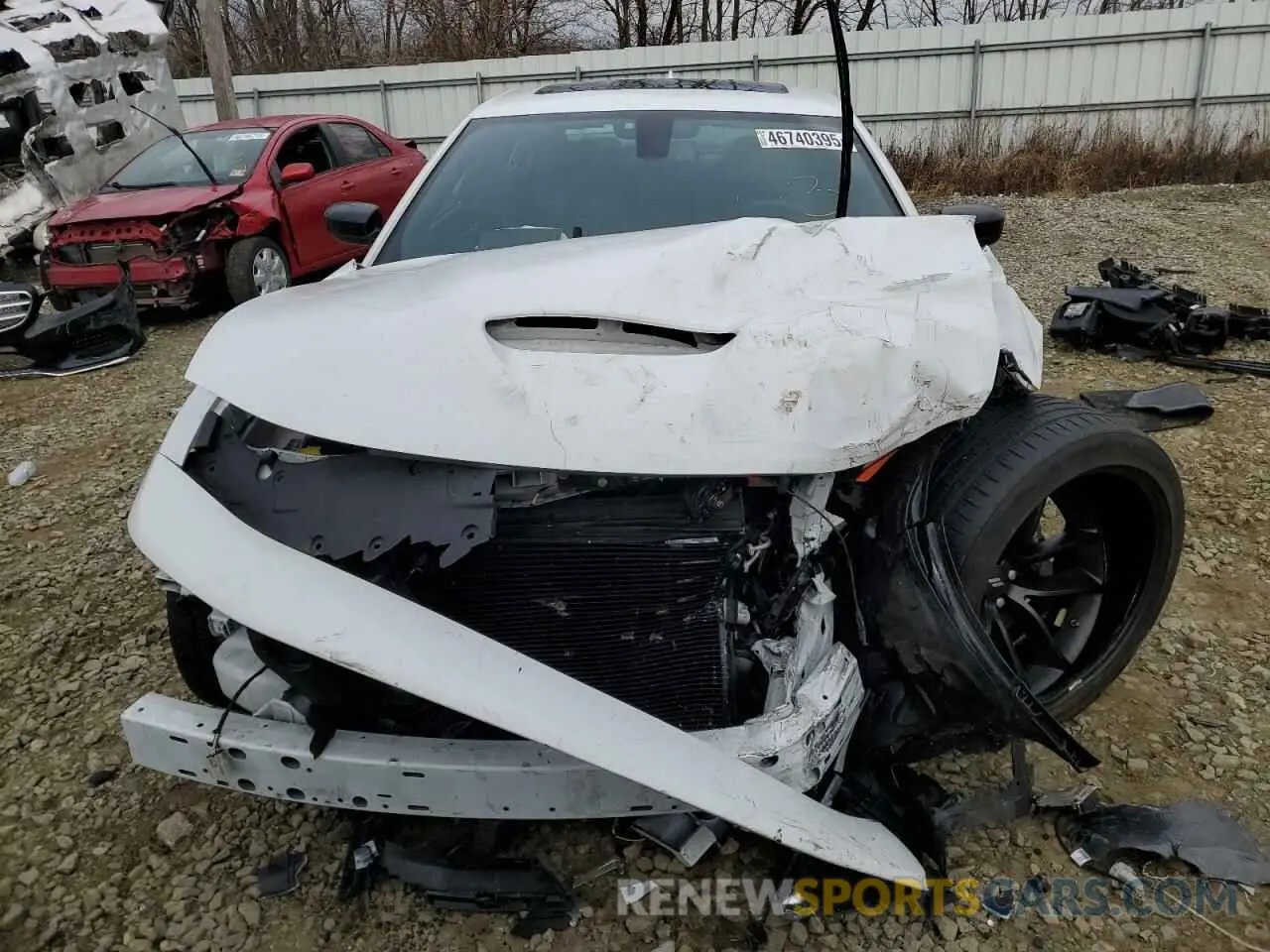 5 Photograph of a damaged car 2C3CDXCT9NH143326 DODGE CHARGER 2022