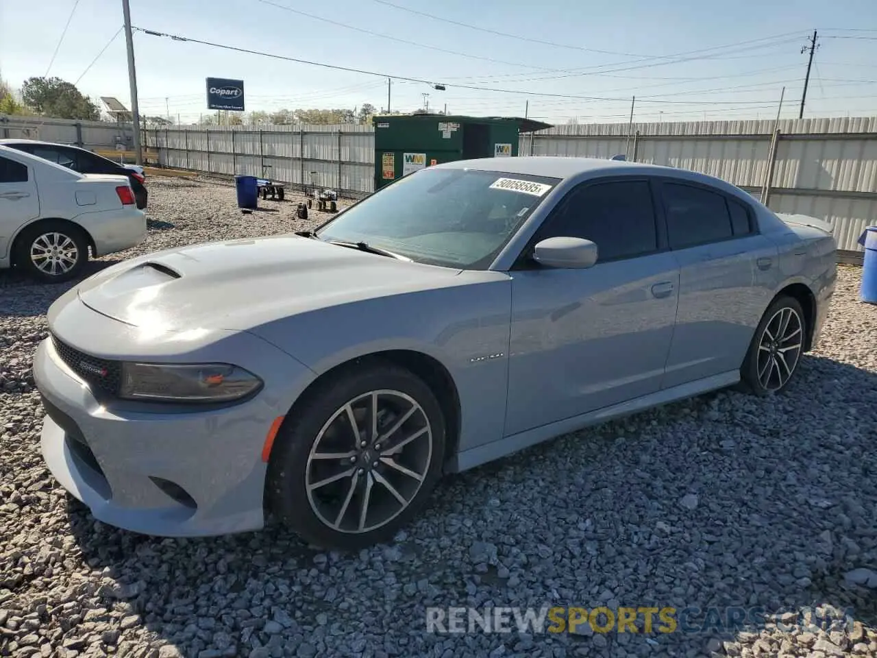 1 Photograph of a damaged car 2C3CDXCT9NH235763 DODGE CHARGER 2022