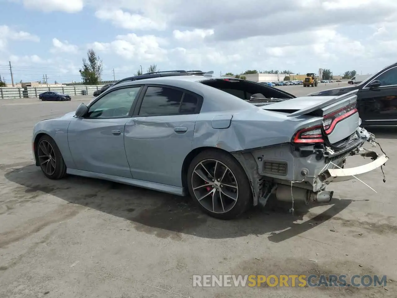 2 Photograph of a damaged car 2C3CDXCTXNH112277 DODGE CHARGER 2022