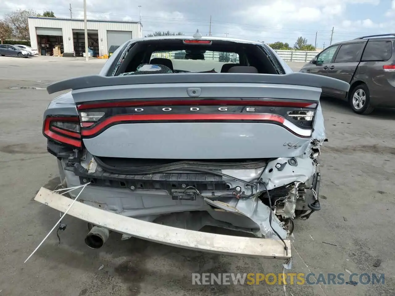 6 Photograph of a damaged car 2C3CDXCTXNH112277 DODGE CHARGER 2022