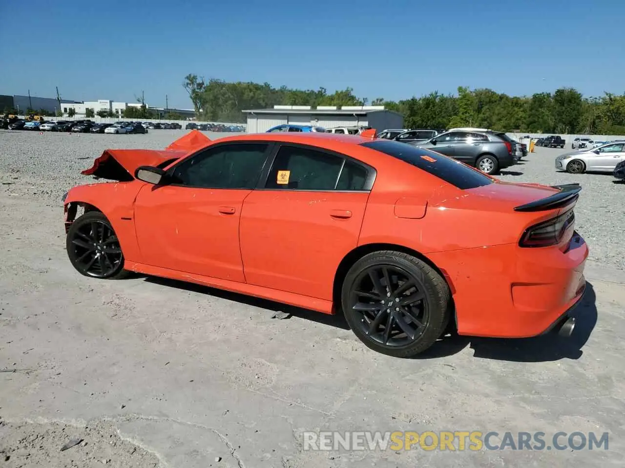2 Photograph of a damaged car 2C3CDXCTXNH176240 DODGE CHARGER 2022
