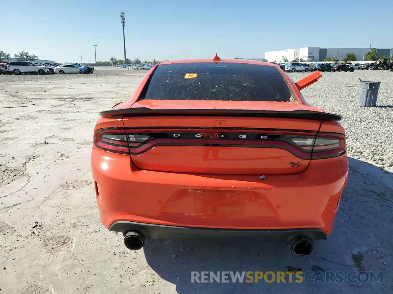 6 Photograph of a damaged car 2C3CDXCTXNH176240 DODGE CHARGER 2022