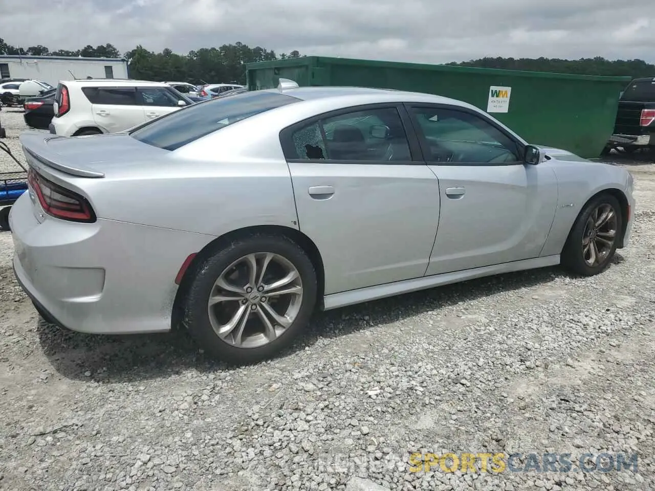 3 Photograph of a damaged car 2C3CDXCTXNH202240 DODGE CHARGER 2022