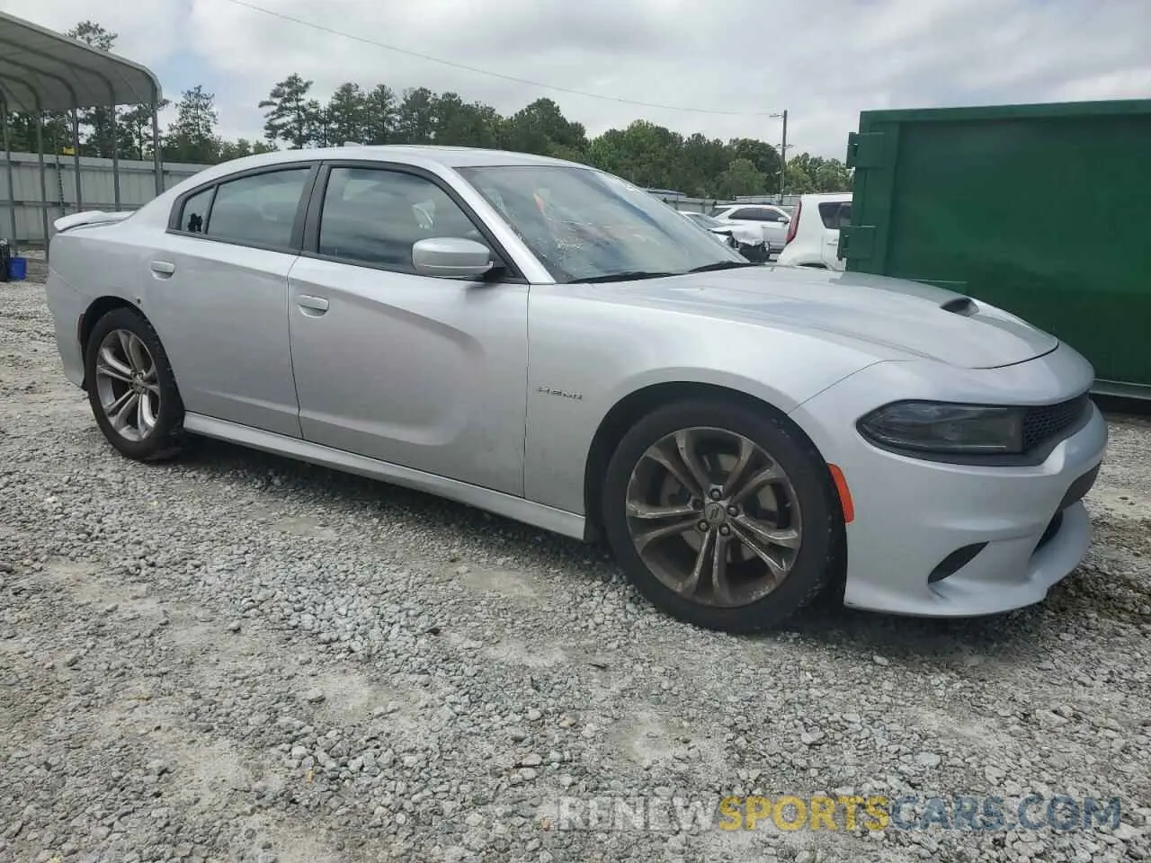 4 Photograph of a damaged car 2C3CDXCTXNH202240 DODGE CHARGER 2022