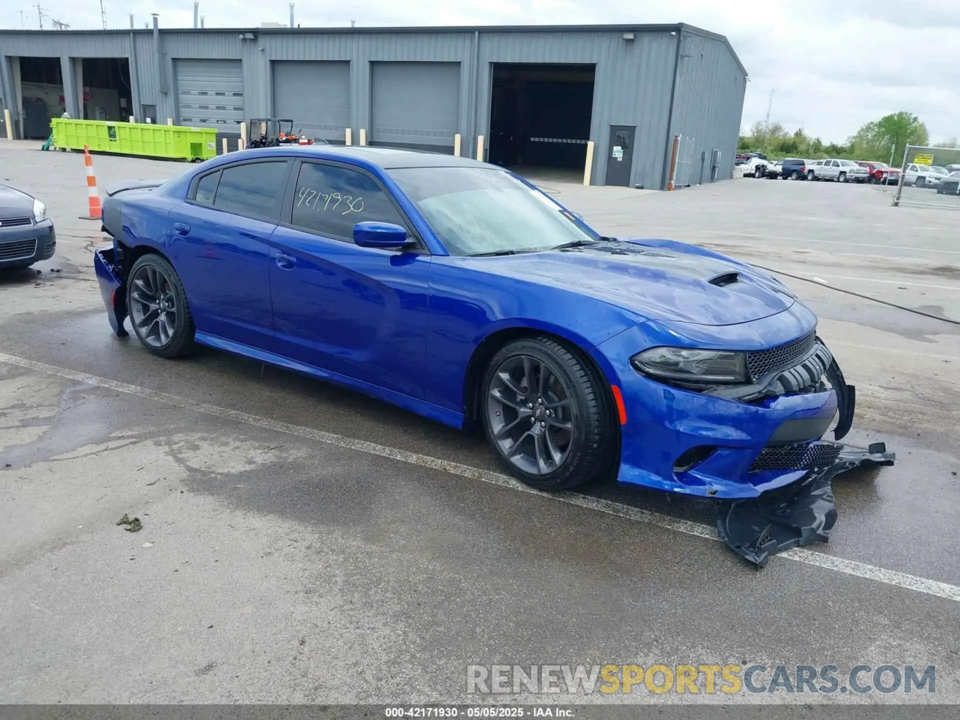 1 Photograph of a damaged car 2C3CDXCTXNH202688 DODGE CHARGER 2022