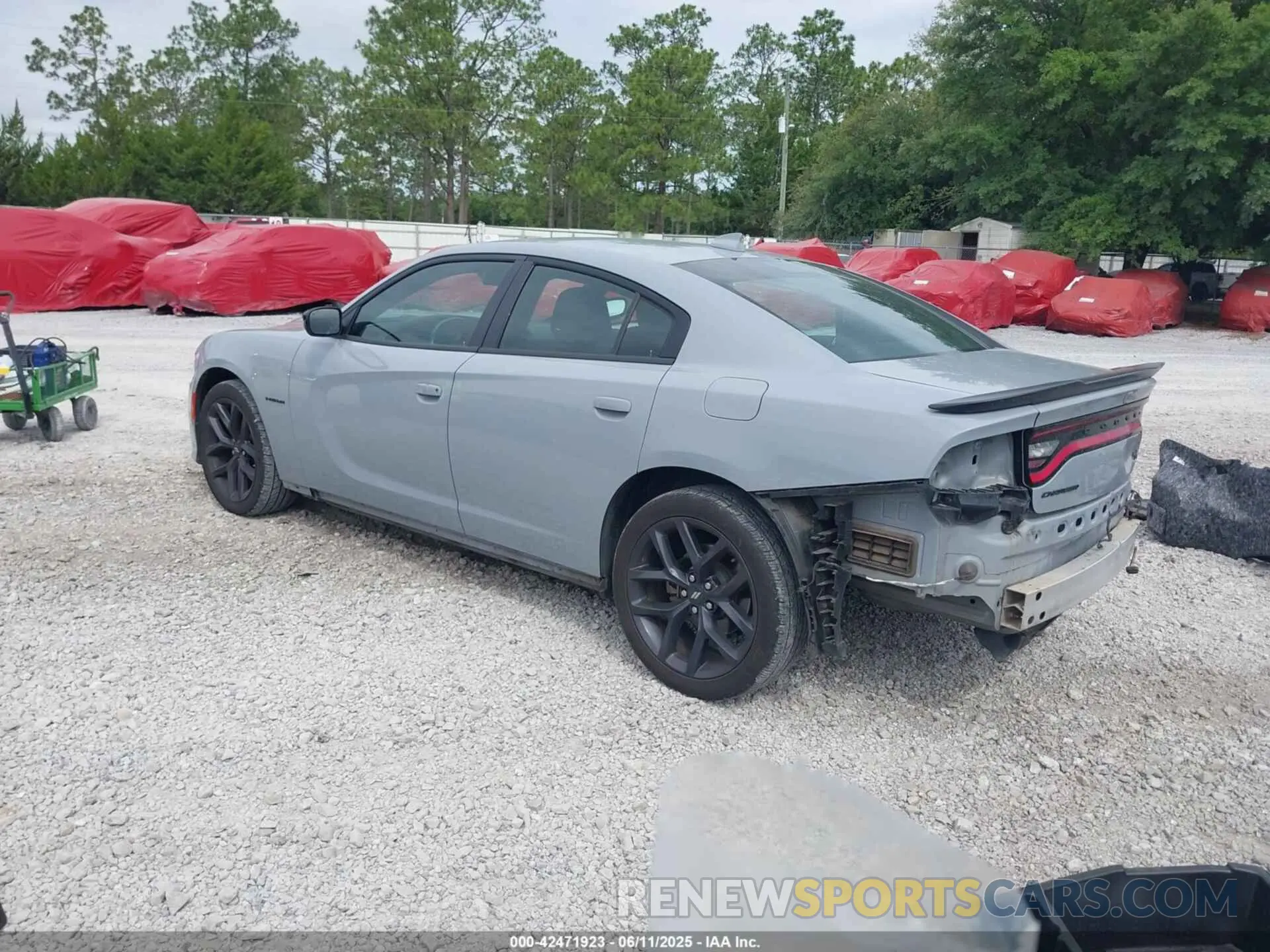 3 Photograph of a damaged car 2C3CDXCTXNH240387 DODGE CHARGER 2022