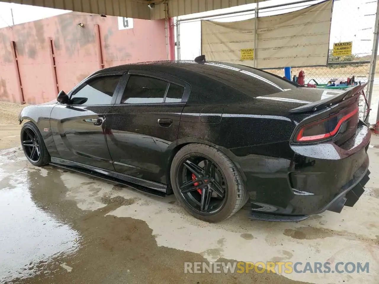 2 Photograph of a damaged car 2C3CDXGJ0NH194478 DODGE CHARGER 2022
