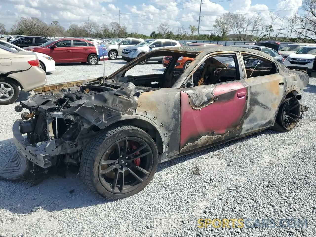 1 Photograph of a damaged car 2C3CDXGJ0NH210999 DODGE CHARGER 2022