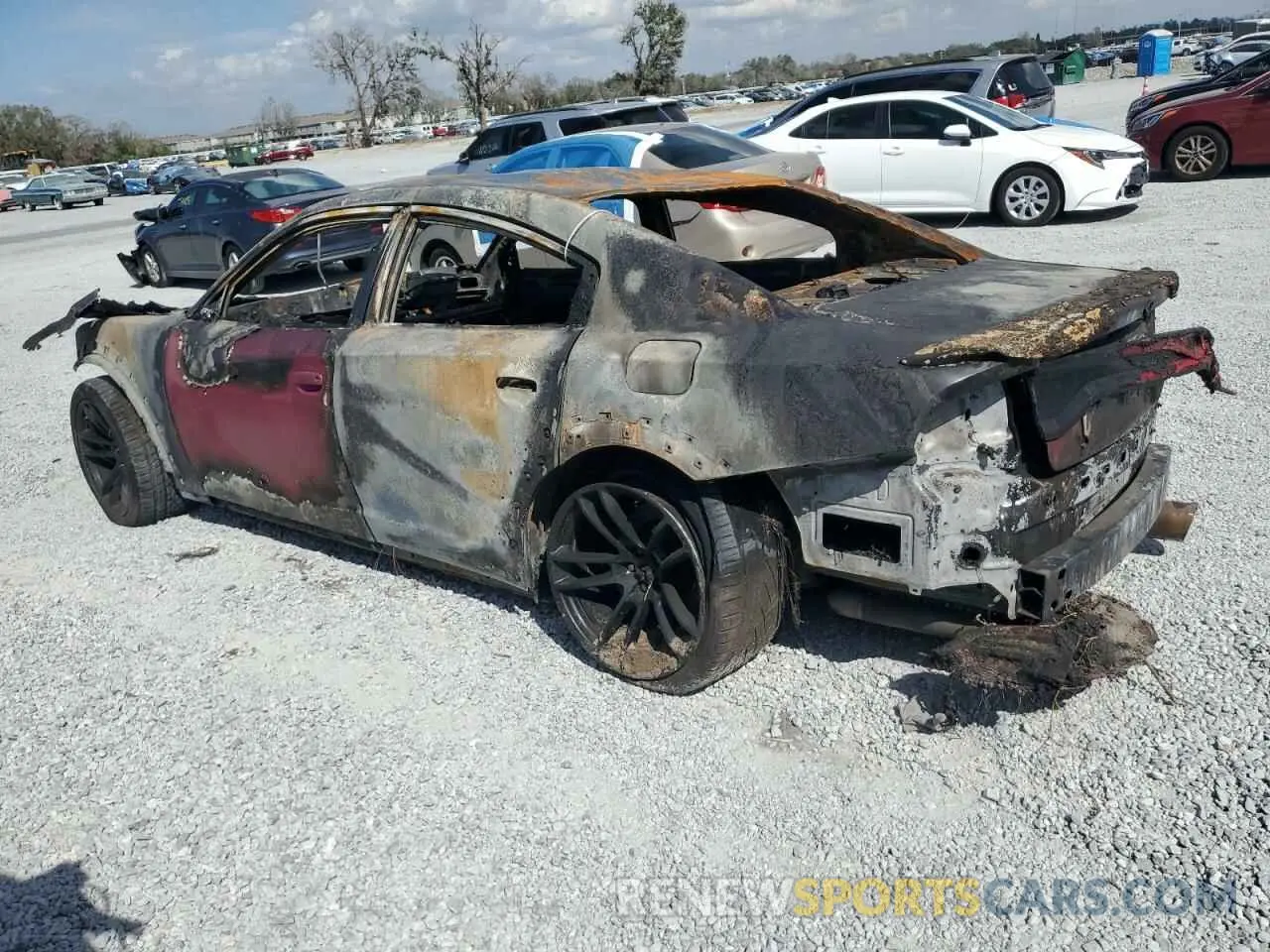 2 Photograph of a damaged car 2C3CDXGJ0NH210999 DODGE CHARGER 2022