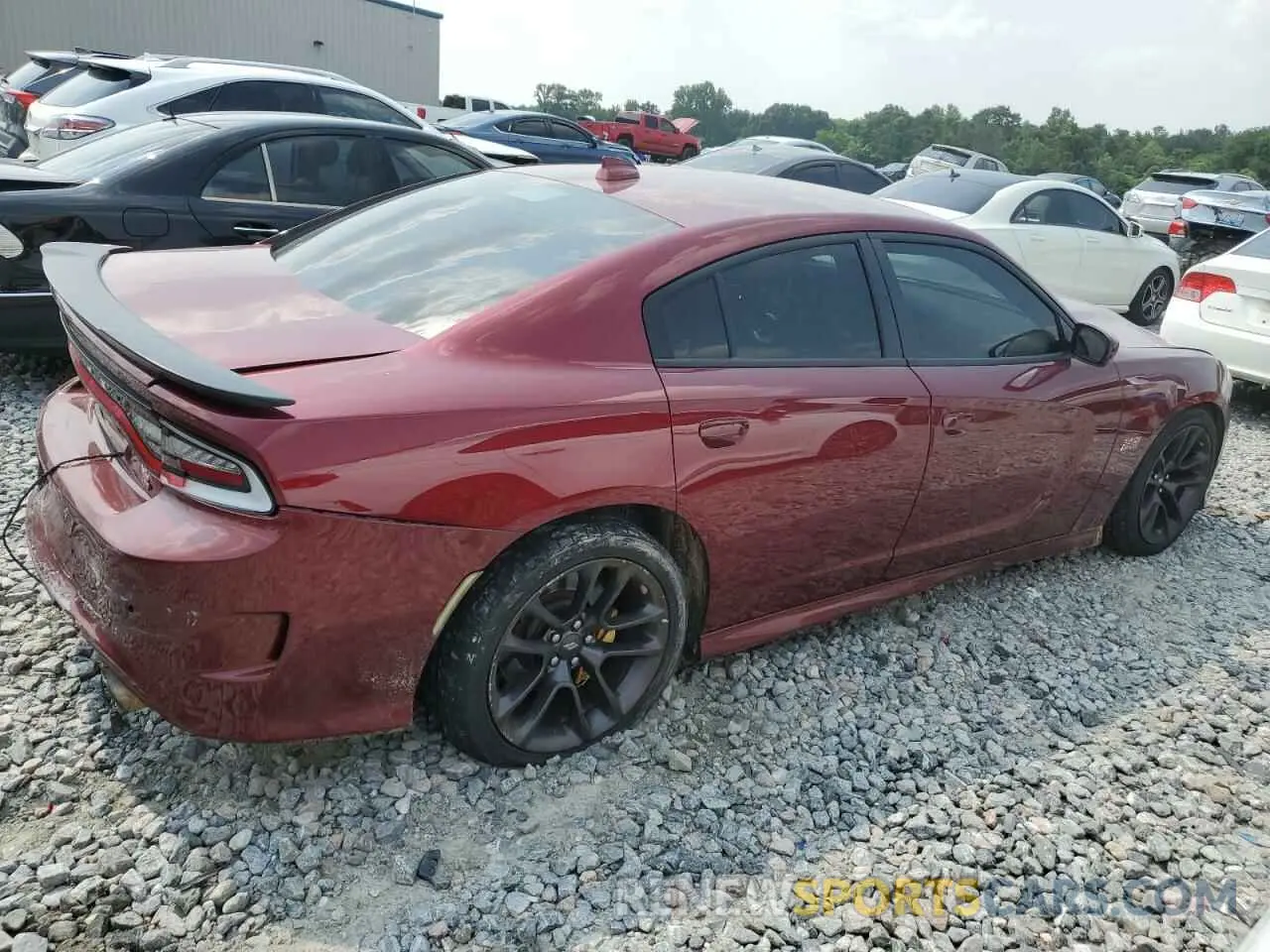 3 Photograph of a damaged car 2C3CDXGJ0NH259619 DODGE CHARGER 2022