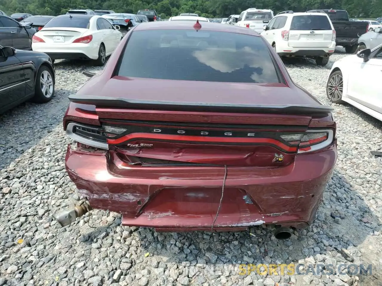 6 Photograph of a damaged car 2C3CDXGJ0NH259619 DODGE CHARGER 2022