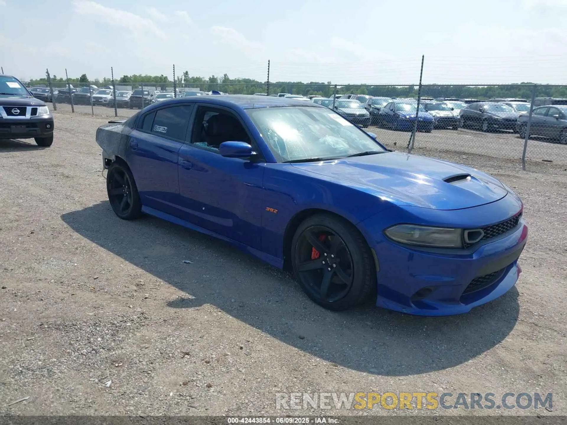 1 Photograph of a damaged car 2C3CDXGJ1NH108000 DODGE CHARGER 2022