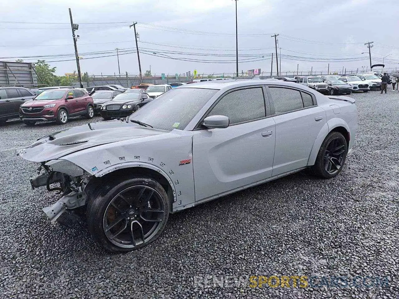 1 Photograph of a damaged car 2C3CDXGJ1NH189242 DODGE CHARGER 2022