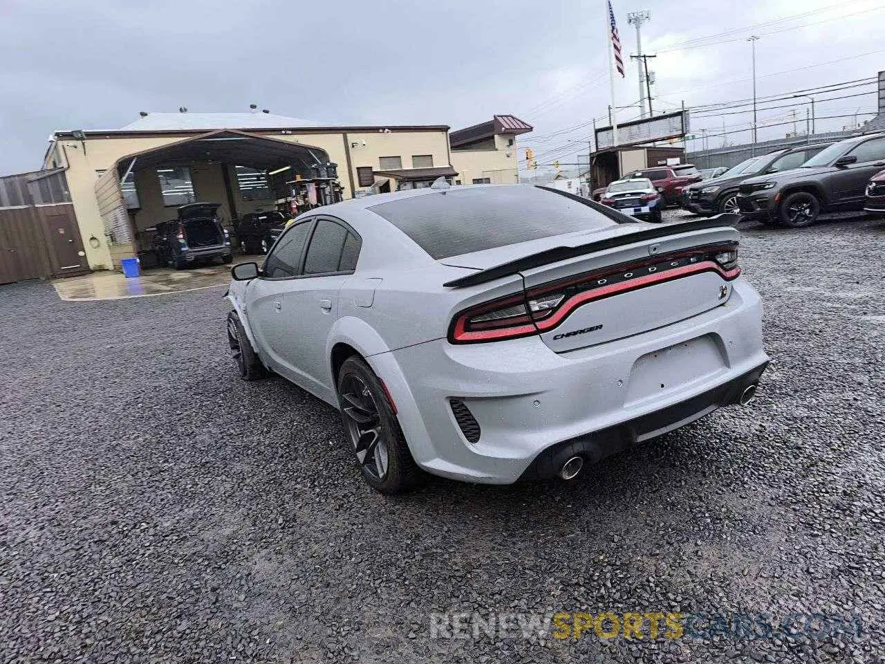 2 Photograph of a damaged car 2C3CDXGJ1NH189242 DODGE CHARGER 2022