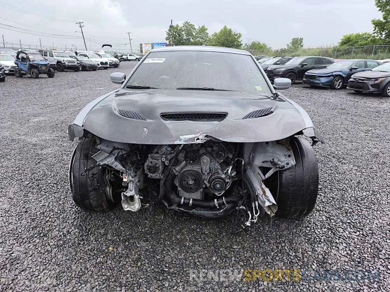 5 Photograph of a damaged car 2C3CDXGJ1NH189242 DODGE CHARGER 2022