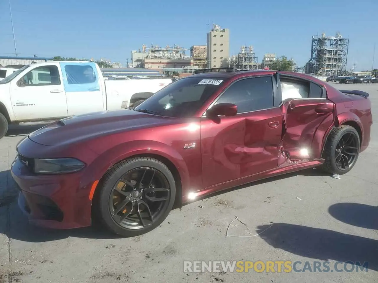 1 Photograph of a damaged car 2C3CDXGJ2NH159487 DODGE CHARGER 2022