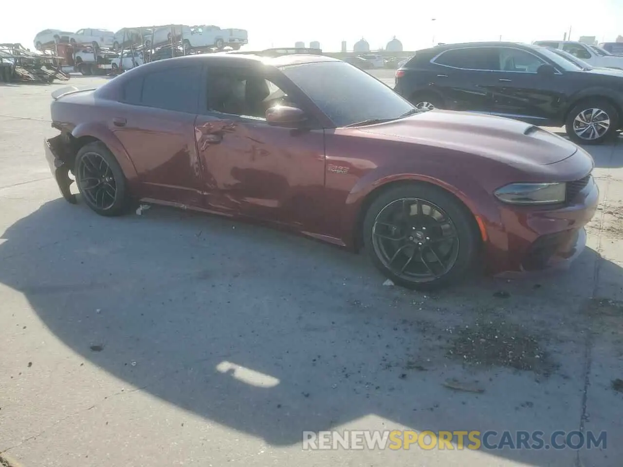 4 Photograph of a damaged car 2C3CDXGJ2NH159487 DODGE CHARGER 2022