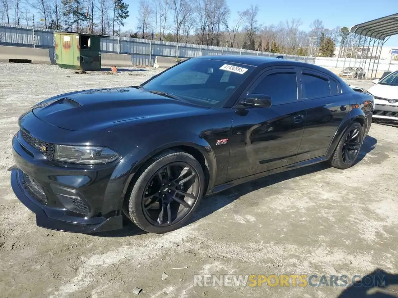 1 Photograph of a damaged car 2C3CDXGJ2NH177858 DODGE CHARGER 2022