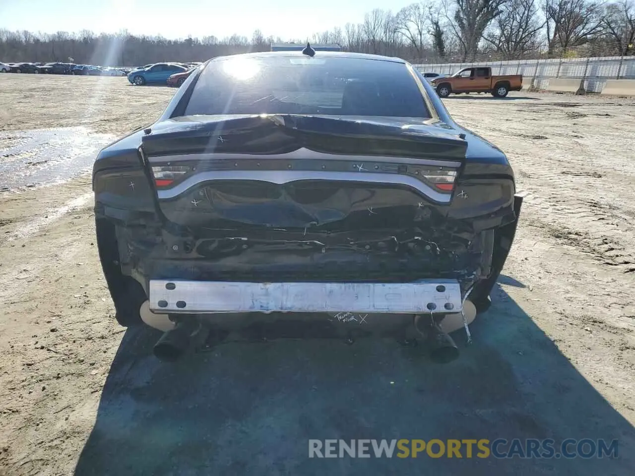 6 Photograph of a damaged car 2C3CDXGJ2NH177858 DODGE CHARGER 2022