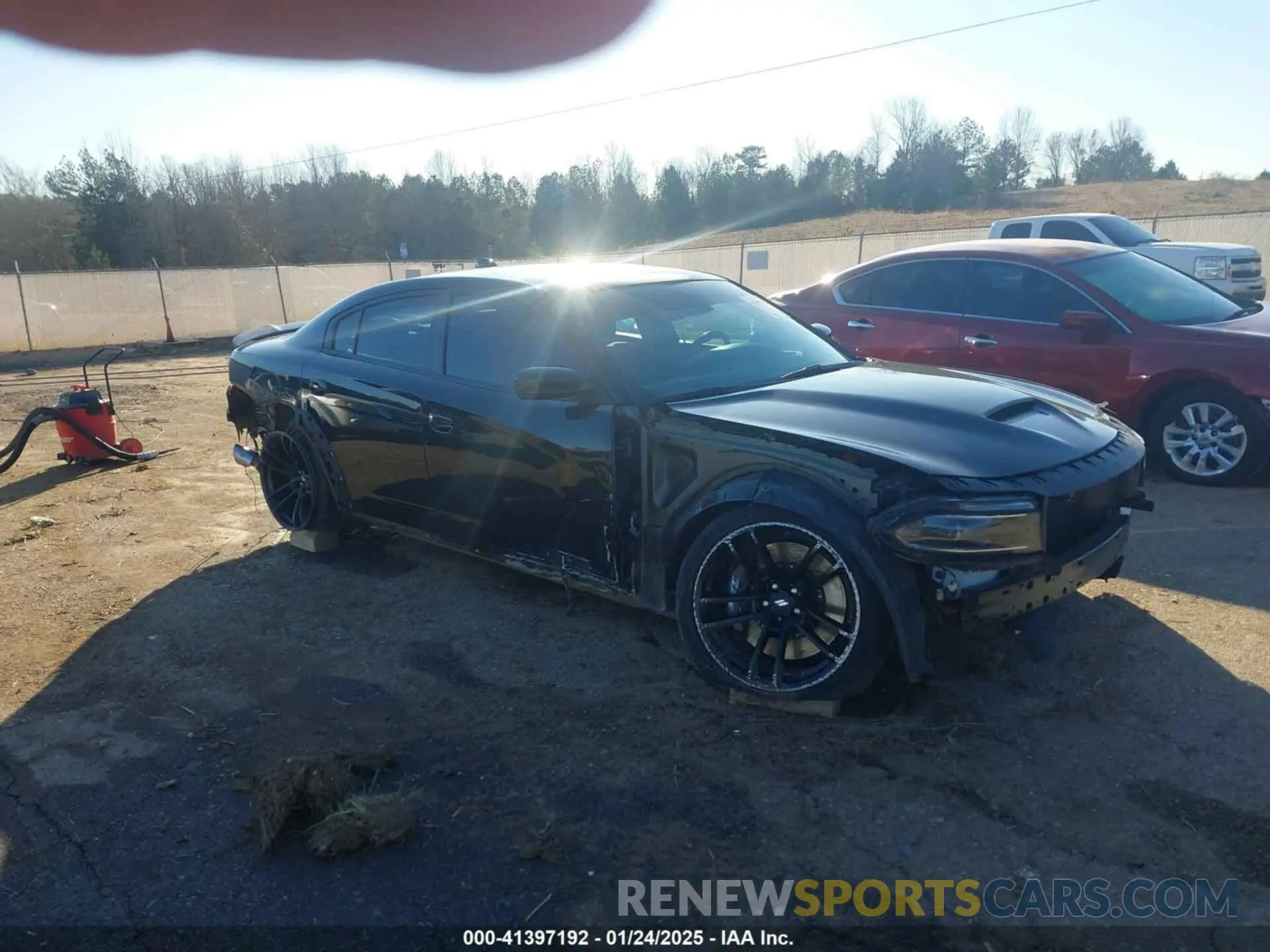 1 Photograph of a damaged car 2C3CDXGJ2NH187290 DODGE CHARGER 2022