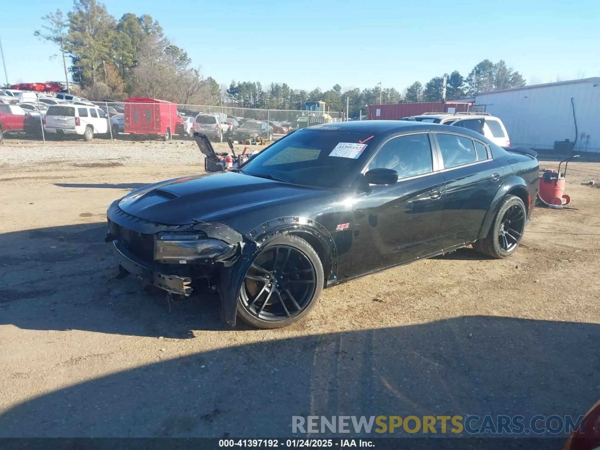2 Photograph of a damaged car 2C3CDXGJ2NH187290 DODGE CHARGER 2022