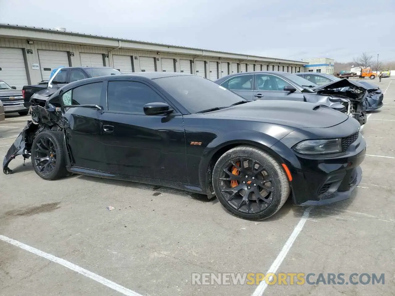 4 Photograph of a damaged car 2C3CDXGJ3NH147994 DODGE CHARGER 2022