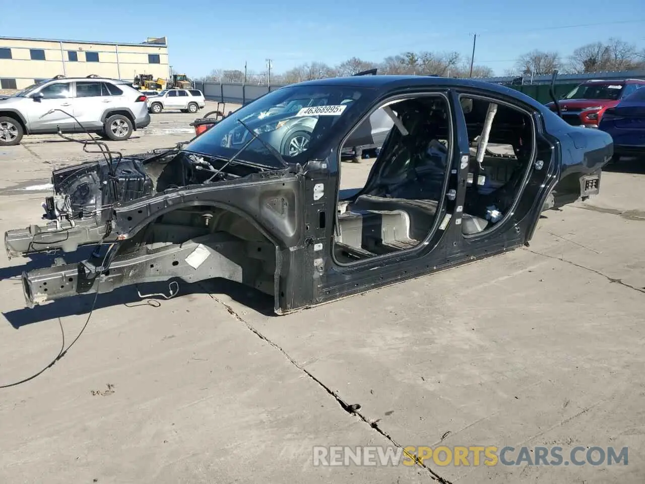 1 Photograph of a damaged car 2C3CDXGJ3NH177903 DODGE CHARGER 2022