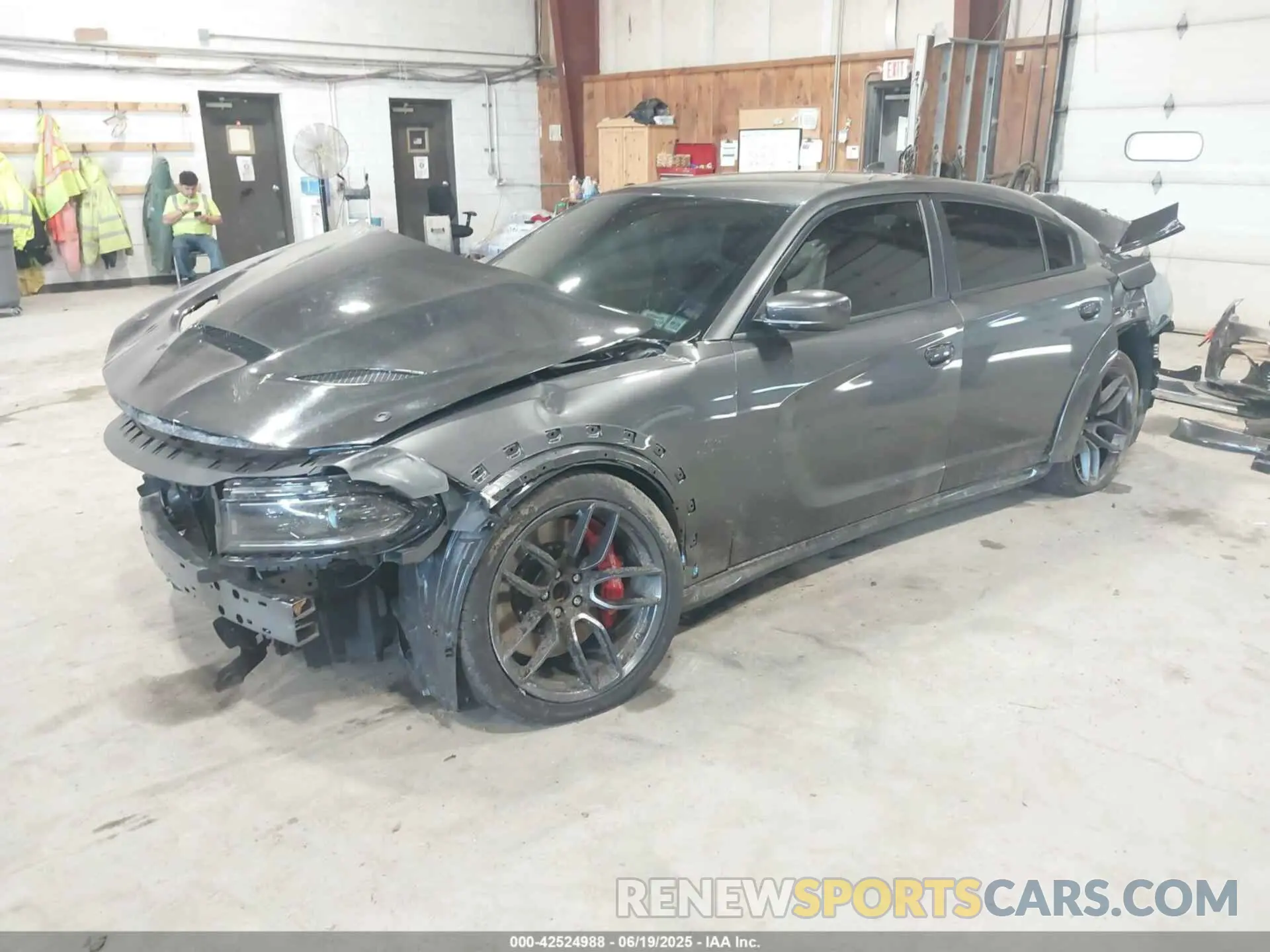 2 Photograph of a damaged car 2C3CDXGJ3NH220393 DODGE CHARGER 2022