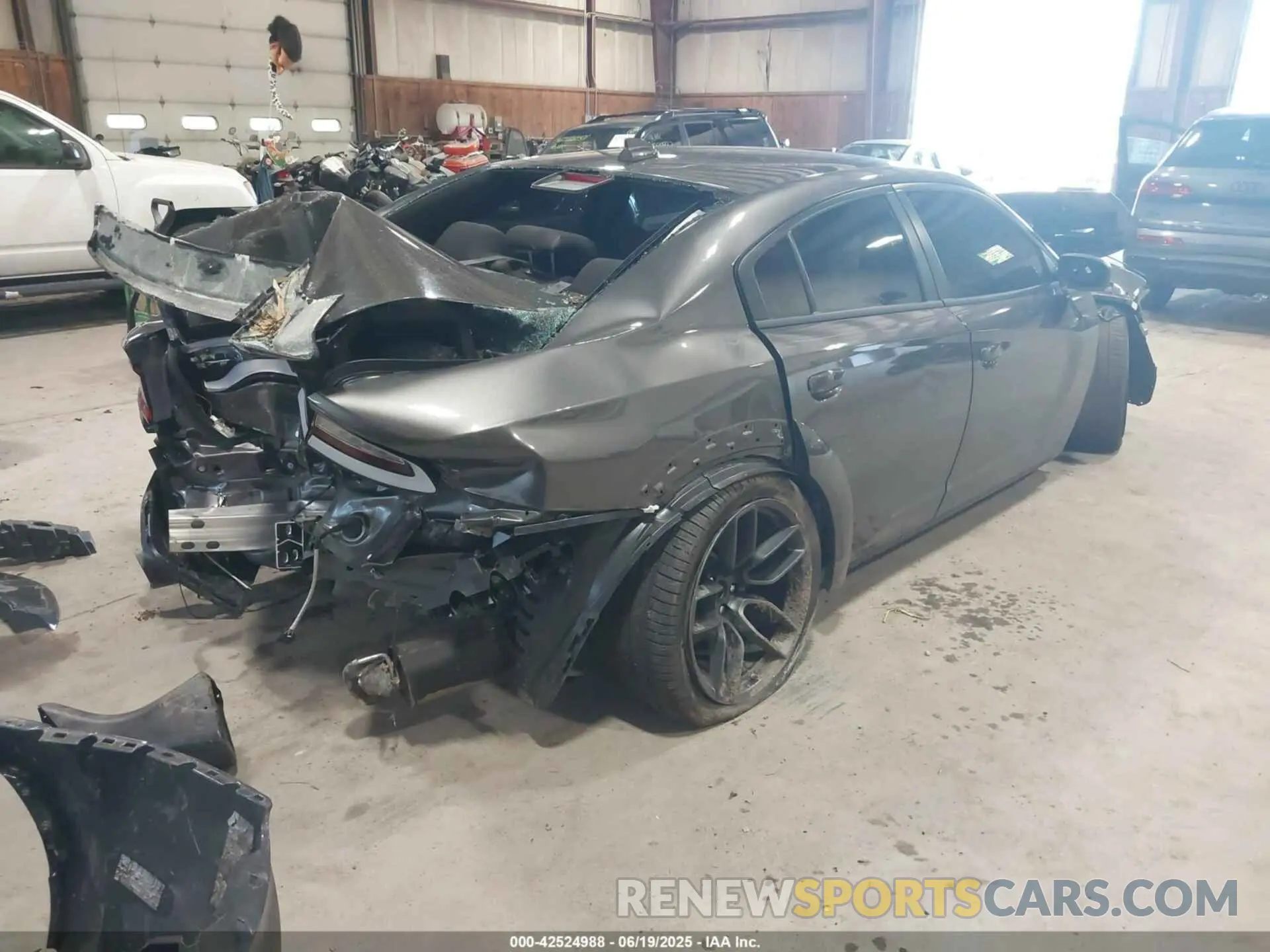 4 Photograph of a damaged car 2C3CDXGJ3NH220393 DODGE CHARGER 2022