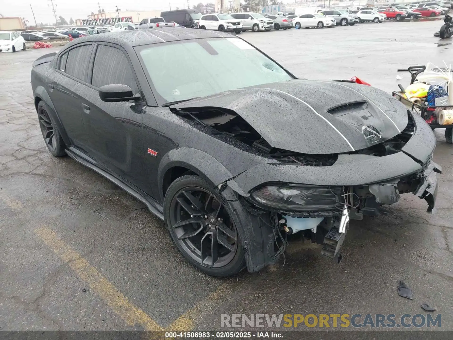 1 Photograph of a damaged car 2C3CDXGJ4NH159524 DODGE CHARGER 2022