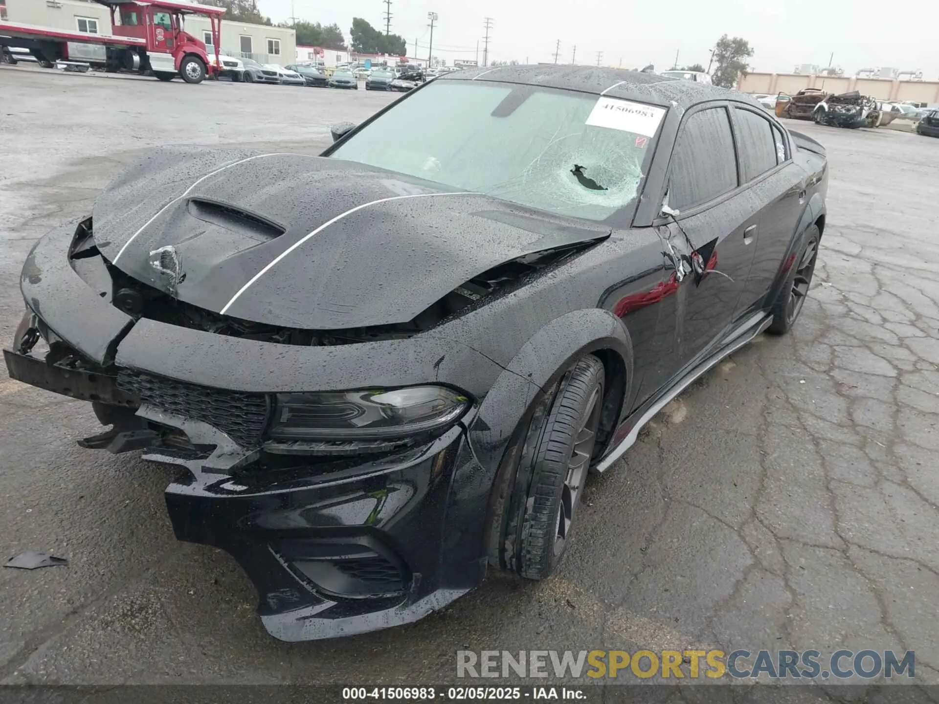 2 Photograph of a damaged car 2C3CDXGJ4NH159524 DODGE CHARGER 2022