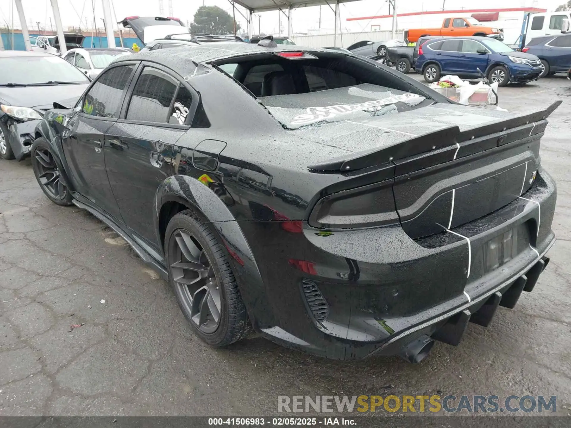 3 Photograph of a damaged car 2C3CDXGJ4NH159524 DODGE CHARGER 2022