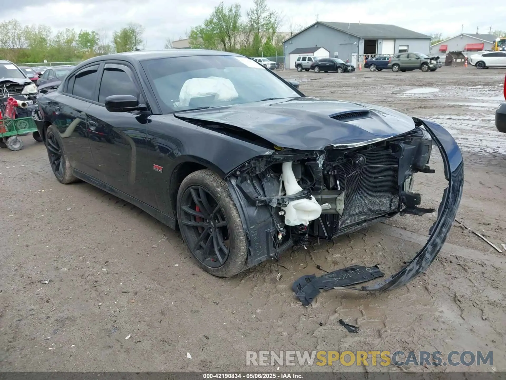 1 Photograph of a damaged car 2C3CDXGJ4NH178199 DODGE CHARGER 2022