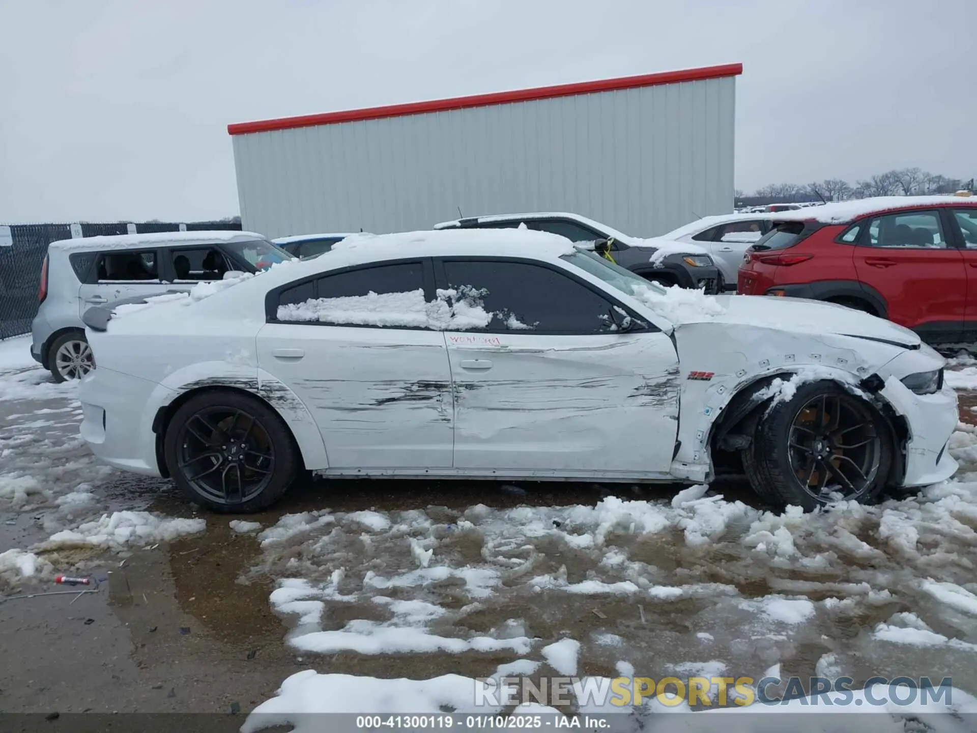 14 Photograph of a damaged car 2C3CDXGJ4NH183094 DODGE CHARGER 2022