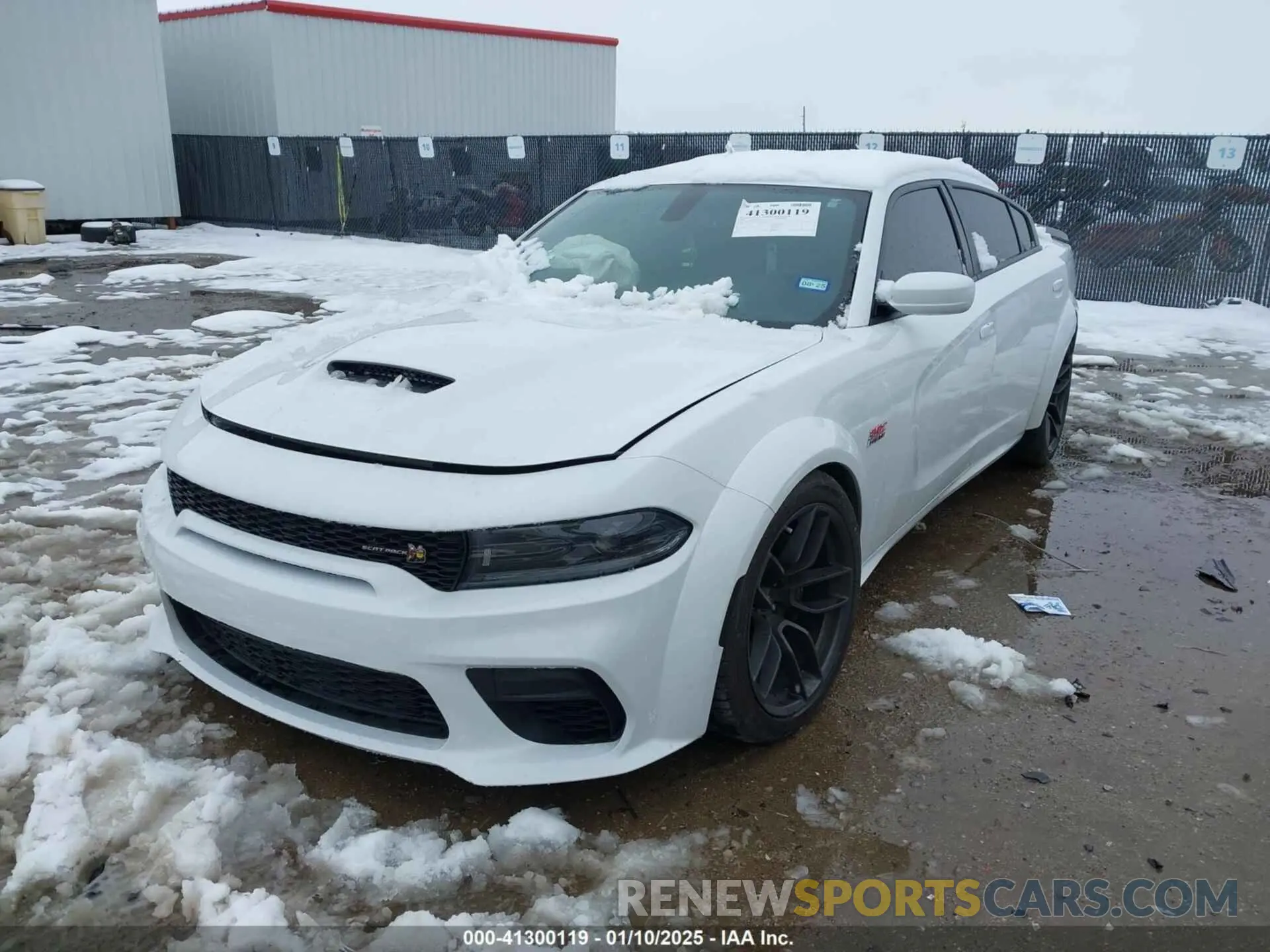 2 Photograph of a damaged car 2C3CDXGJ4NH183094 DODGE CHARGER 2022