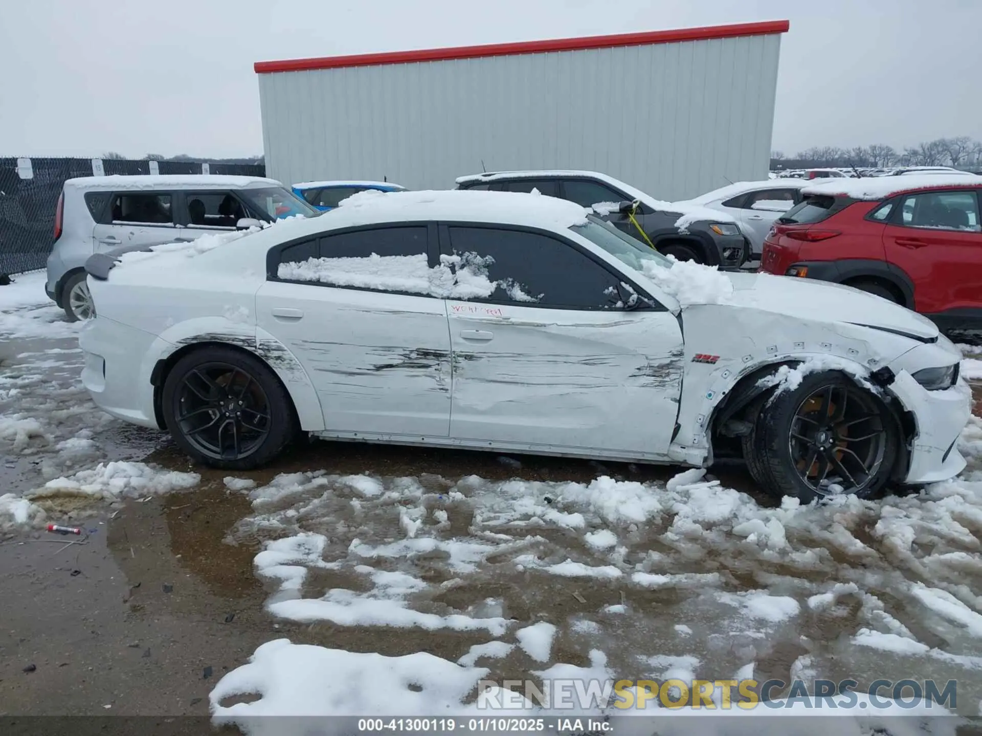 6 Photograph of a damaged car 2C3CDXGJ4NH183094 DODGE CHARGER 2022