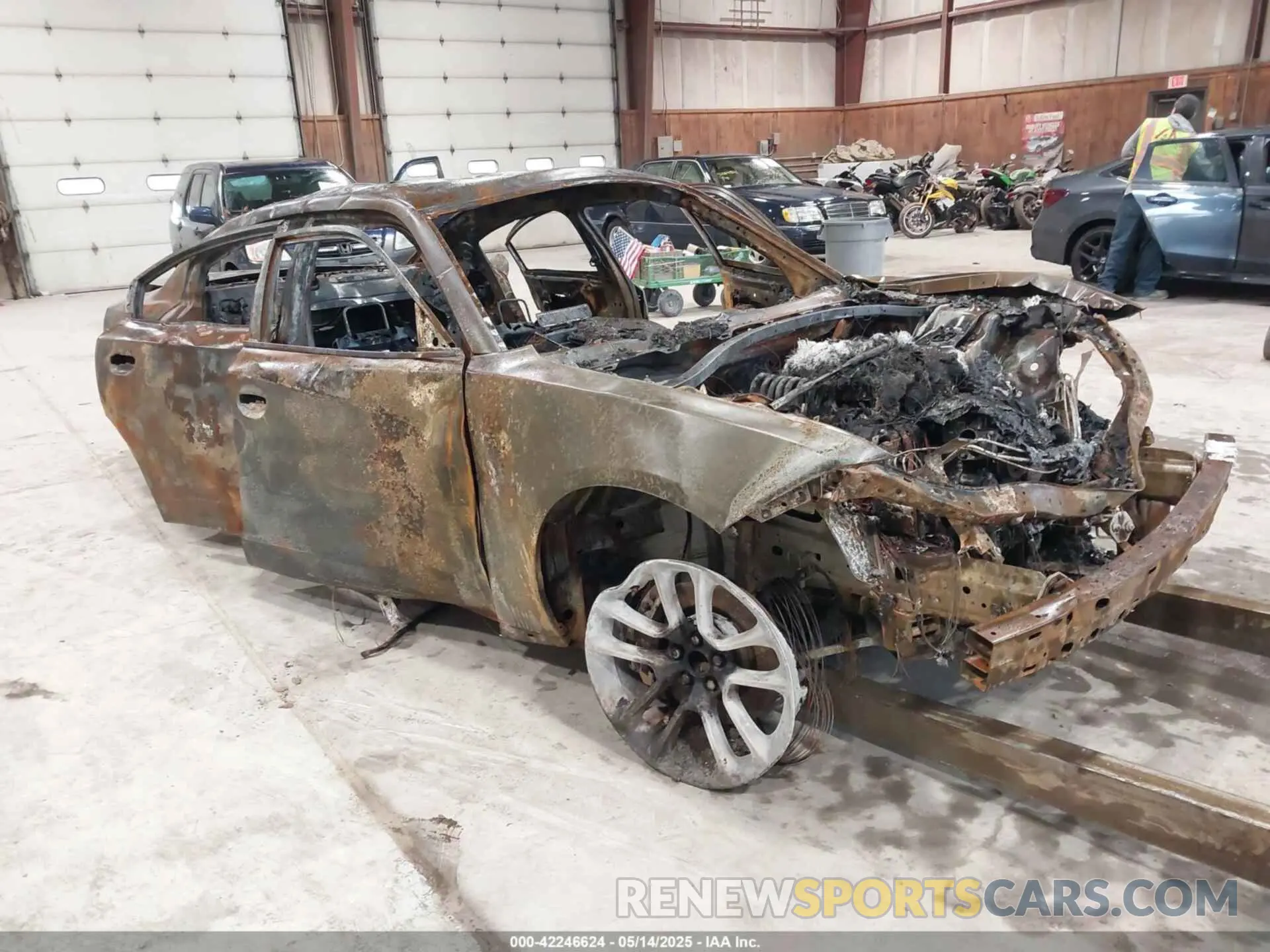1 Photograph of a damaged car 2C3CDXGJ4NH261700 DODGE CHARGER 2022