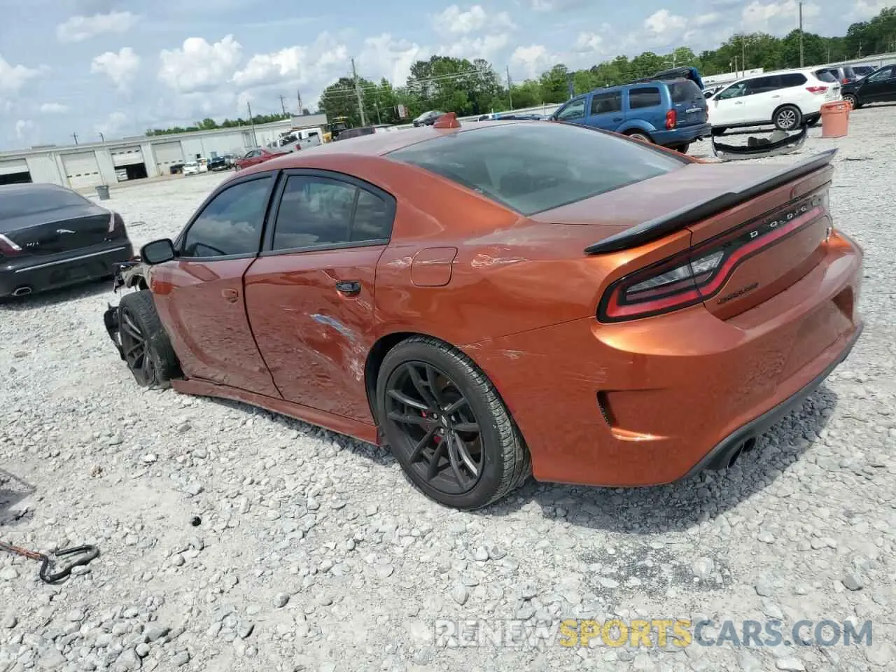 2 Photograph of a damaged car 2C3CDXGJ5NH123048 DODGE CHARGER 2022