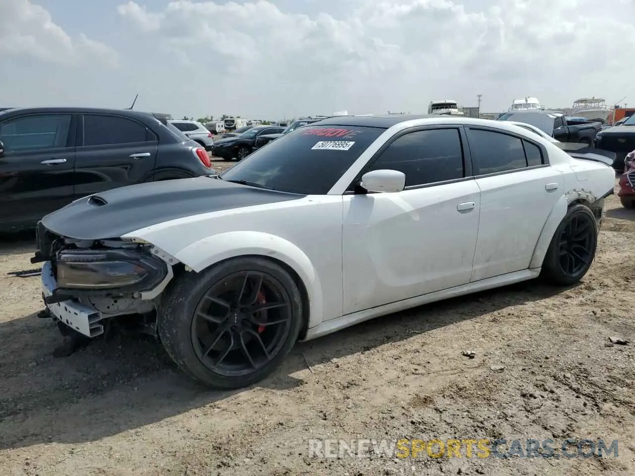1 Photograph of a damaged car 2C3CDXGJ5NH136527 DODGE CHARGER 2022