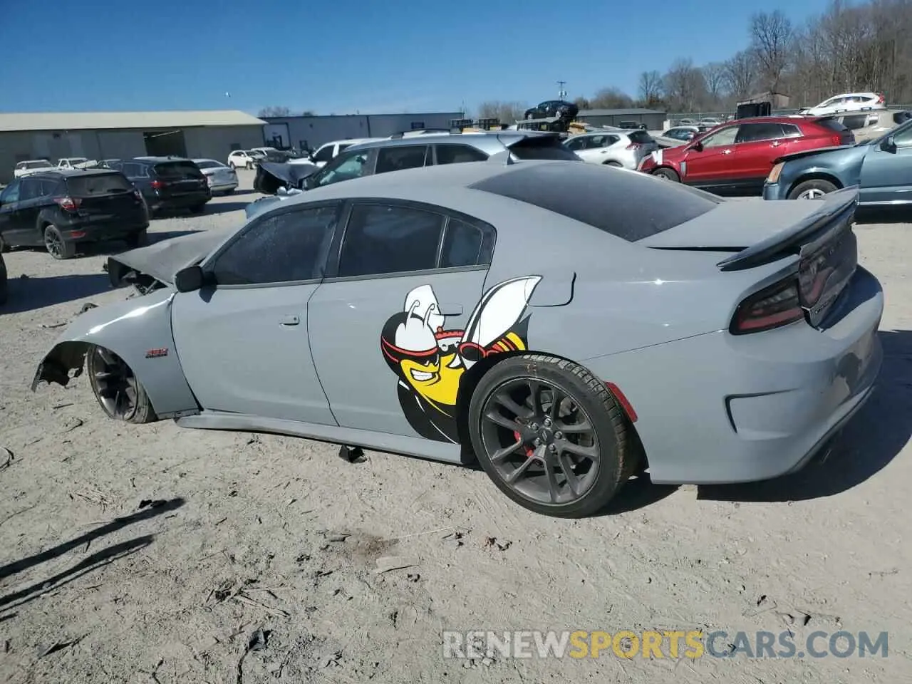 2 Photograph of a damaged car 2C3CDXGJ5NH161802 DODGE CHARGER 2022