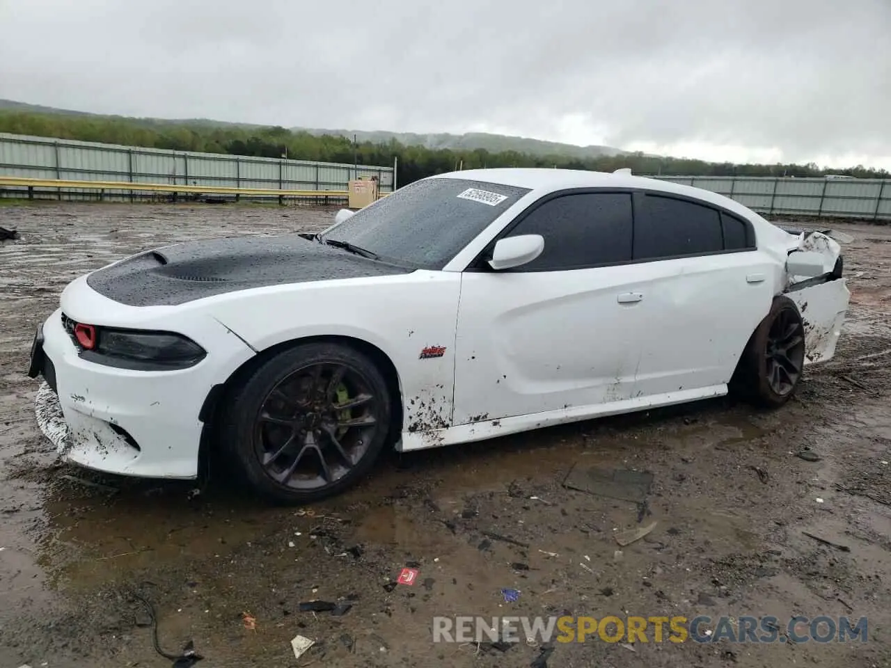 1 Photograph of a damaged car 2C3CDXGJ5NH229516 DODGE CHARGER 2022