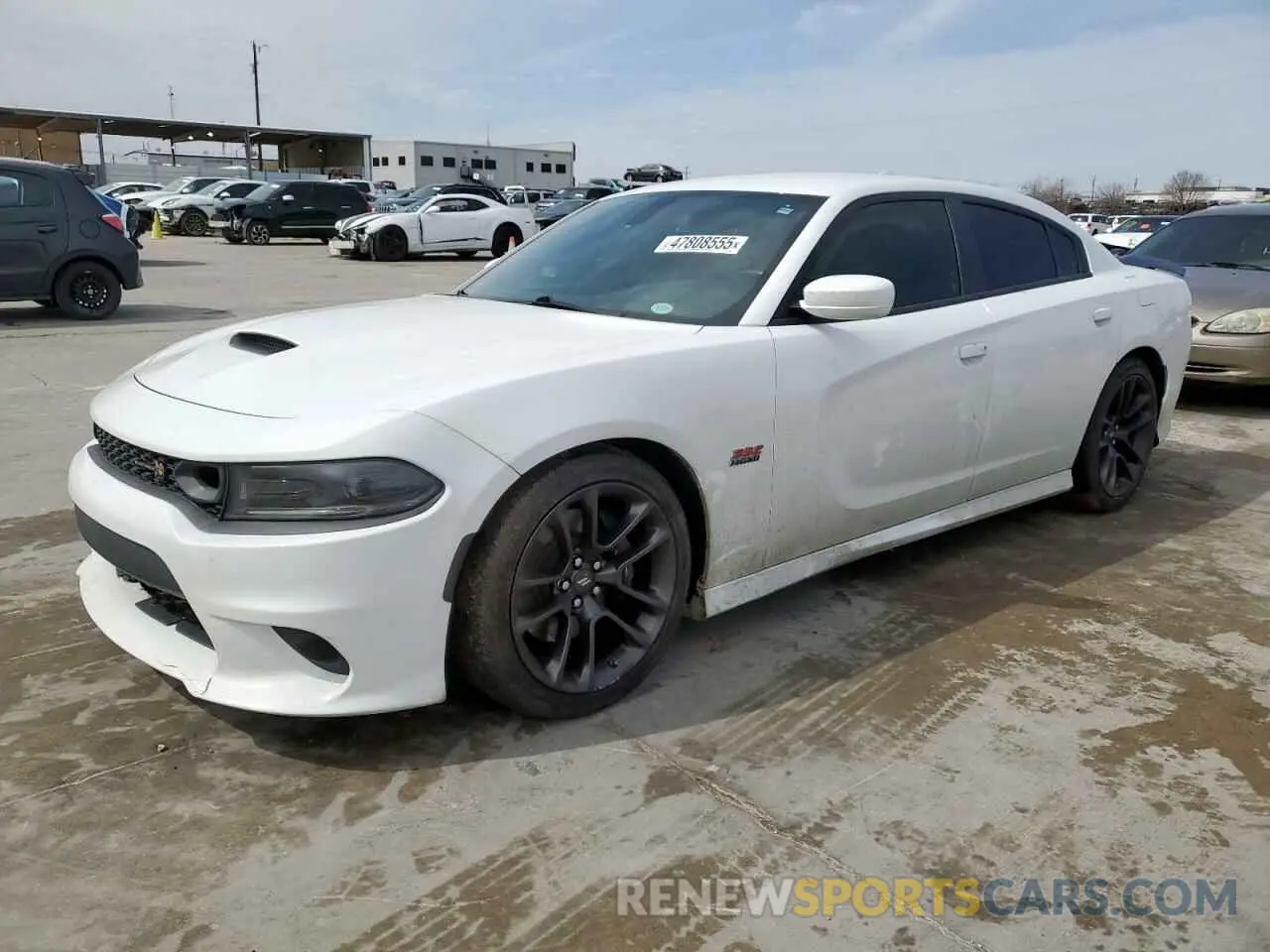 1 Photograph of a damaged car 2C3CDXGJ6NH208691 DODGE CHARGER 2022