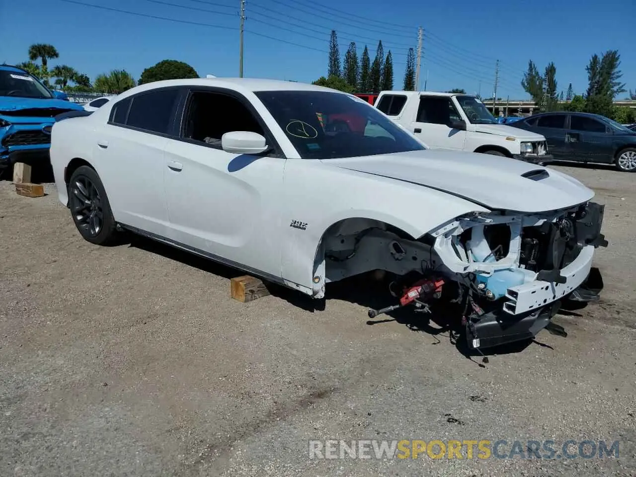 4 Photograph of a damaged car 2C3CDXGJ6NH220596 DODGE CHARGER 2022