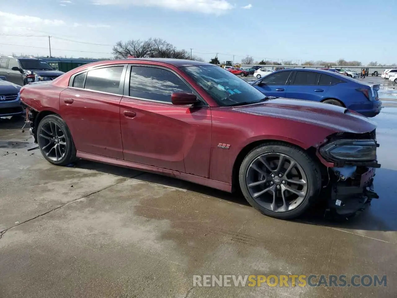 4 Photograph of a damaged car 2C3CDXGJ6NH228441 DODGE CHARGER 2022