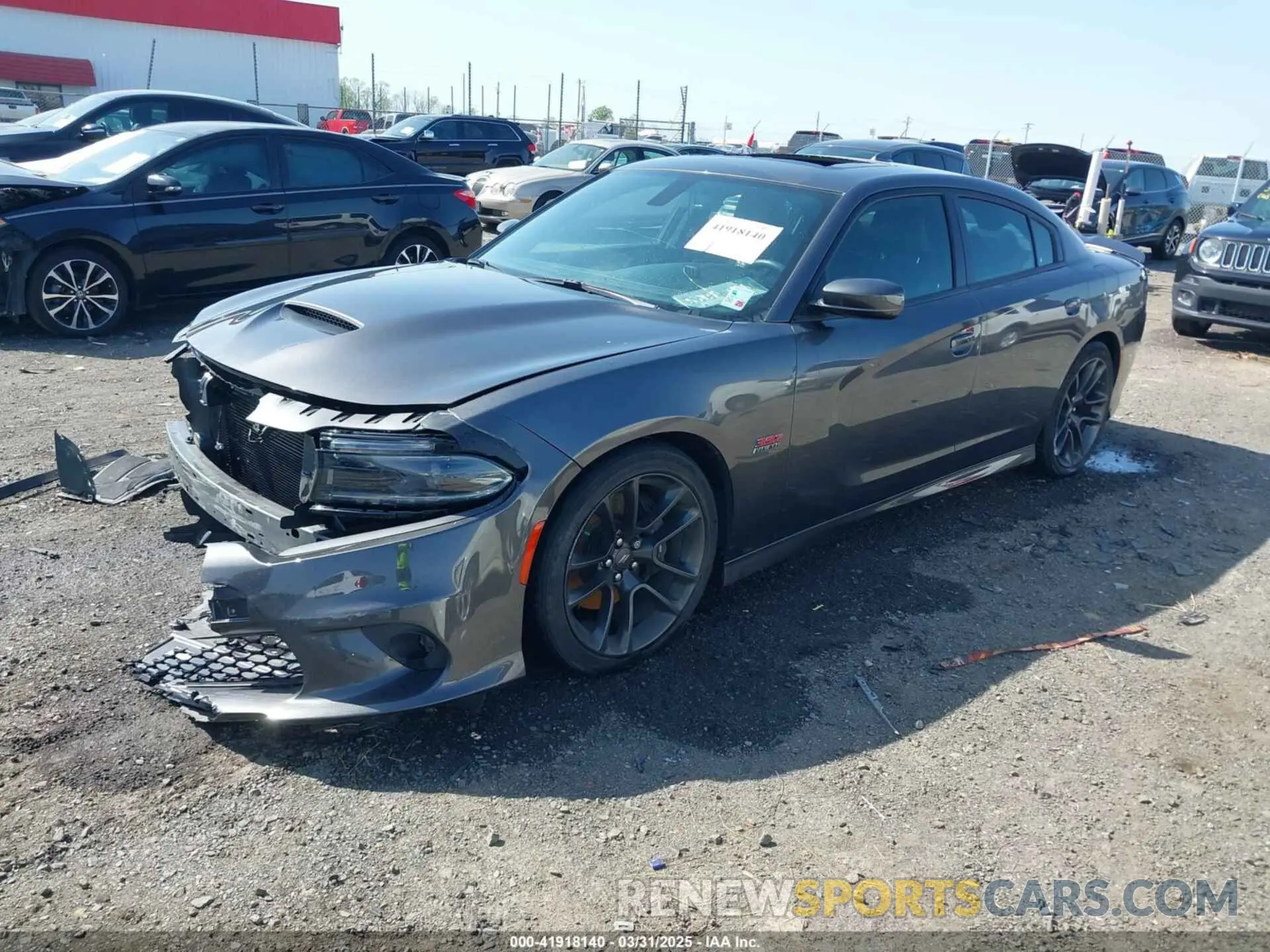 2 Photograph of a damaged car 2C3CDXGJ6NH264713 DODGE CHARGER 2022