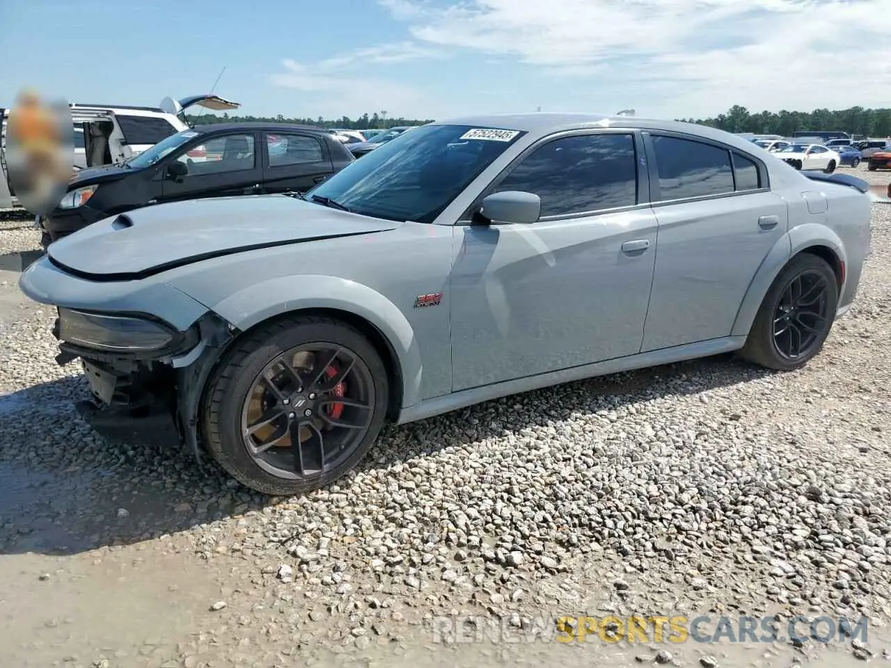 1 Photograph of a damaged car 2C3CDXGJ7NH102072 DODGE CHARGER 2022