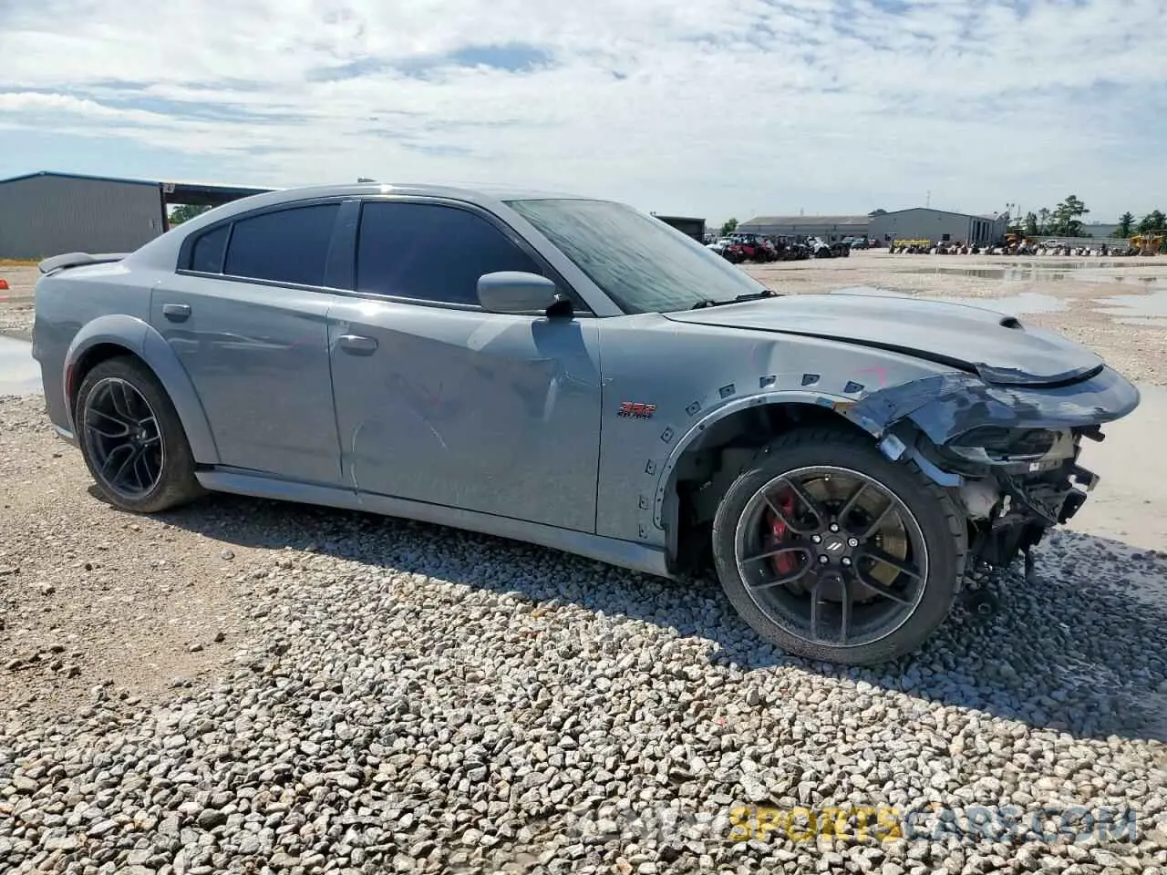 4 Photograph of a damaged car 2C3CDXGJ7NH102072 DODGE CHARGER 2022