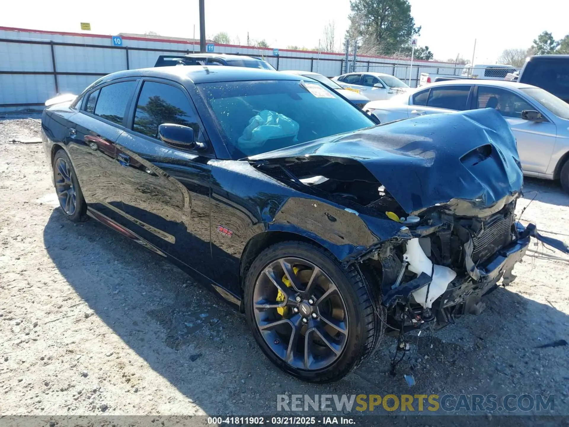 1 Photograph of a damaged car 2C3CDXGJ7NH125951 DODGE CHARGER 2022