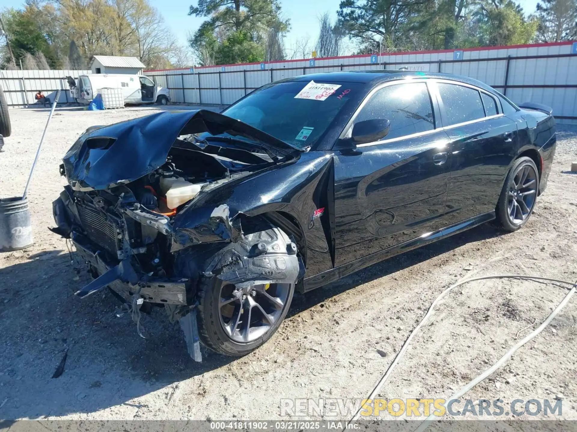 2 Photograph of a damaged car 2C3CDXGJ7NH125951 DODGE CHARGER 2022